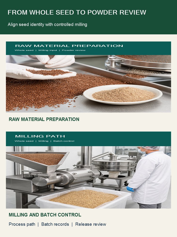 Flaxseed Powder for Bulk Ingredient Sourcing product detail image 8