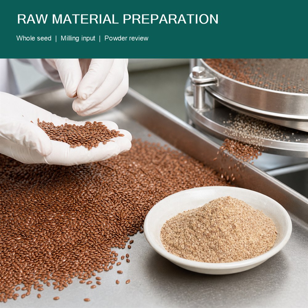 Flaxseed Powder for Bulk Ingredient Sourcing product detail image 2