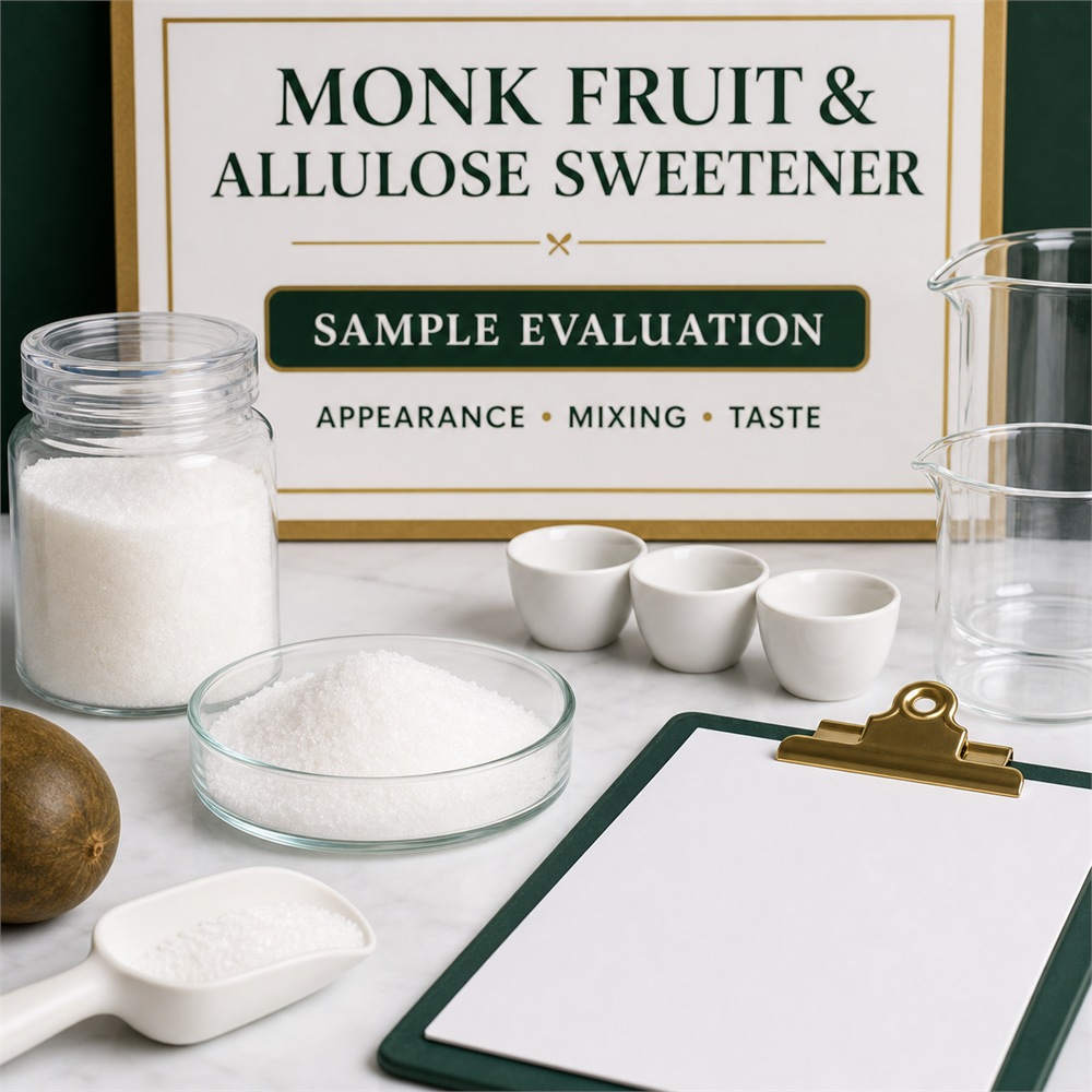 Monk Fruit Sweetener and Allulose Blend for Food Ingredient Sourcing product detail image 5