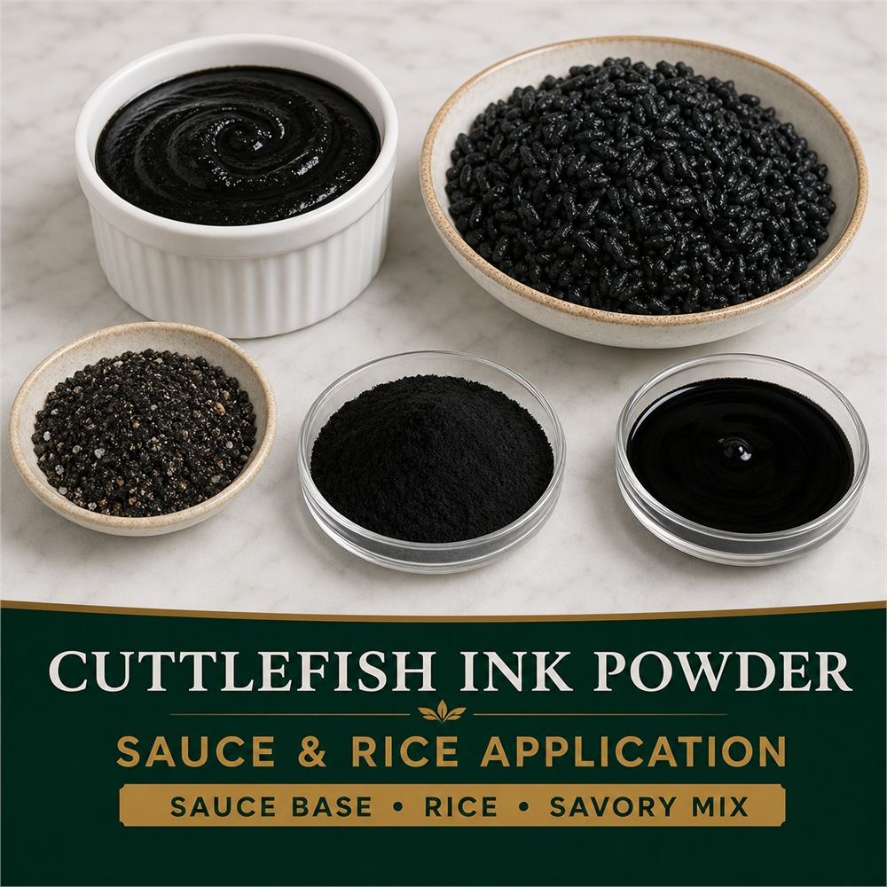 Cuttlefish Ink Powder for Food Ingredient Sourcing product detail image 4