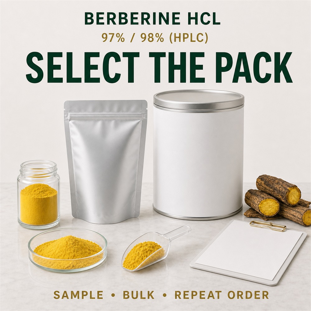 Berberine HCl Powder for Nutrition Ingredient Sourcing product detail image 6
