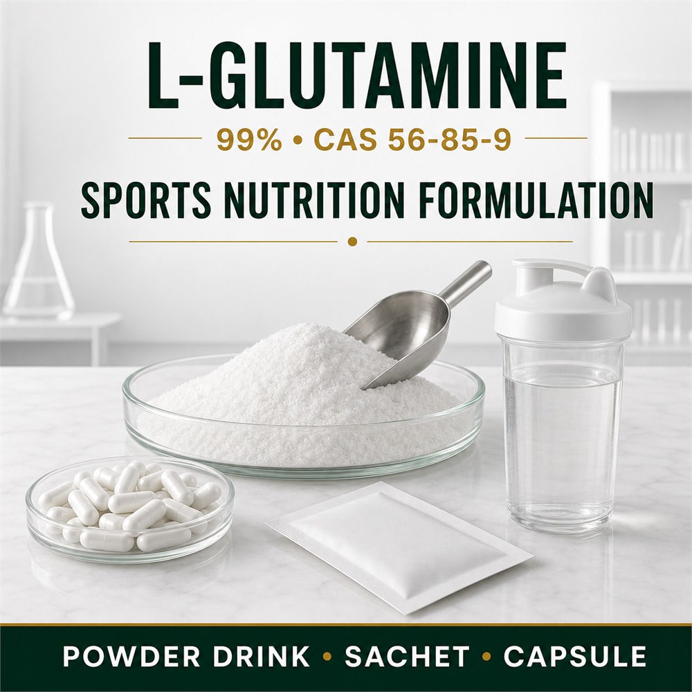 L-Glutamine Powder for Nutrition Ingredient Sourcing product detail image 2