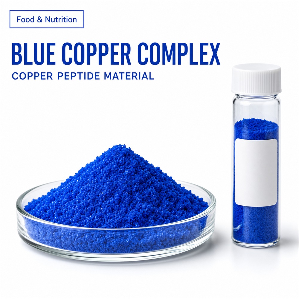 Blue Copper Complex Powder for Specialty Active Ingredient Sourcing product main image