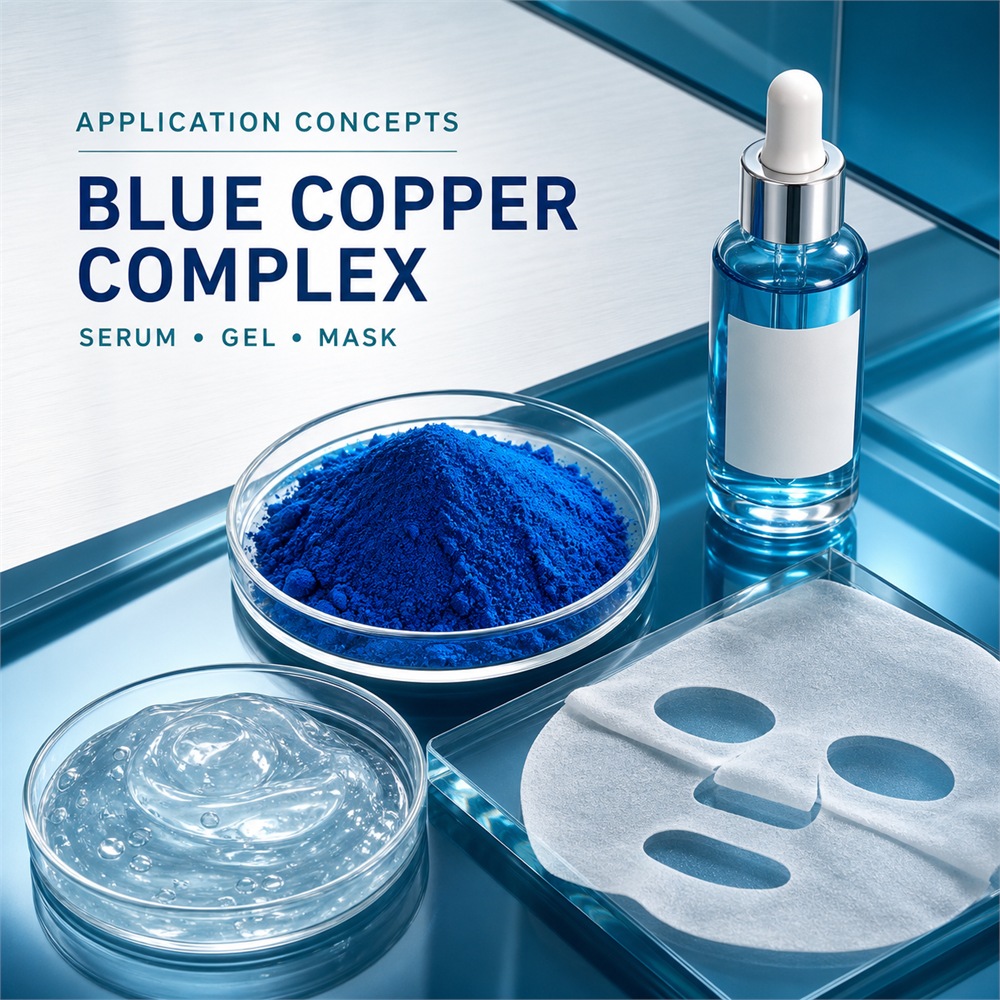 Blue Copper Complex Powder for Specialty Active Ingredient Sourcing product detail image 2