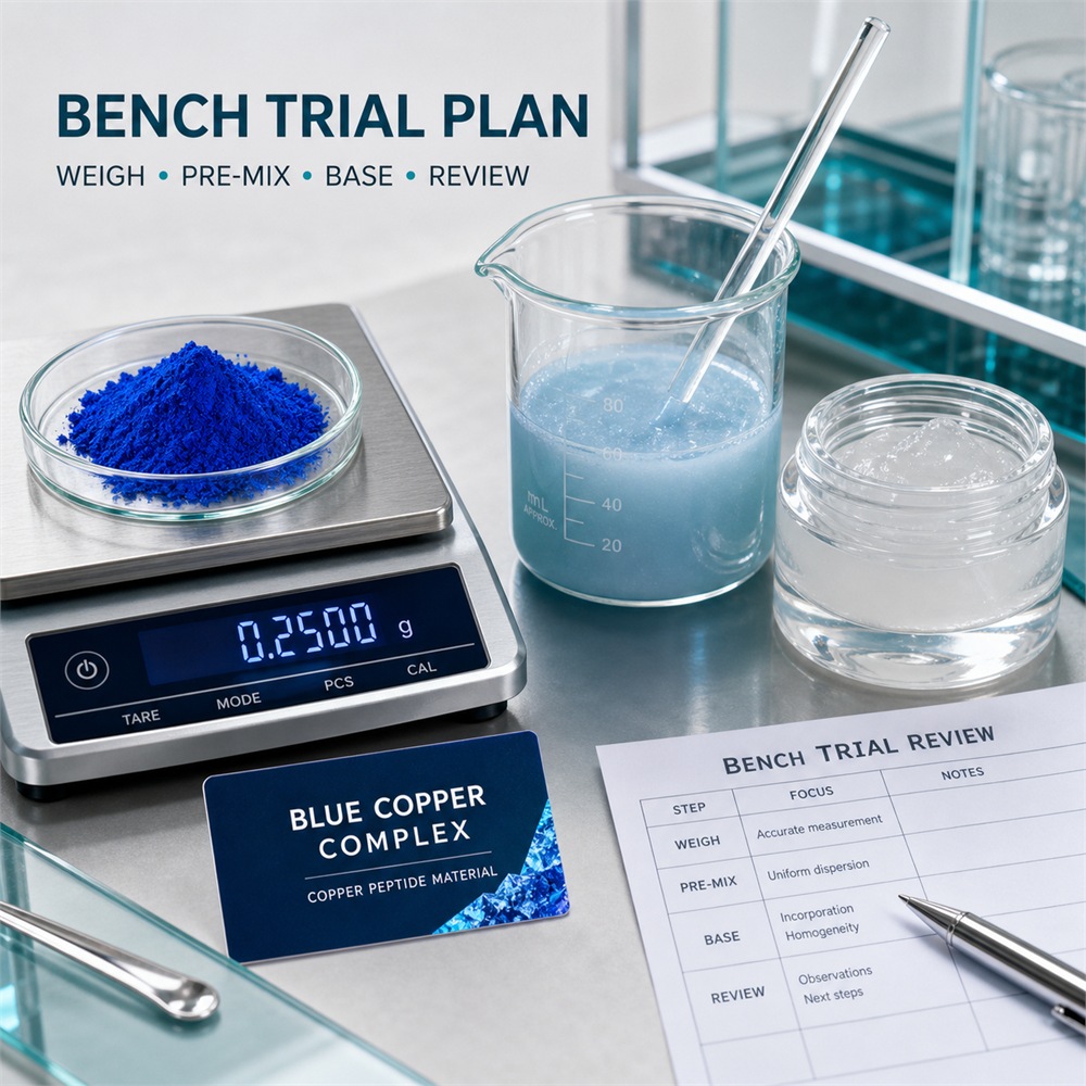 Blue Copper Complex Powder for Specialty Active Ingredient Sourcing product detail image 3