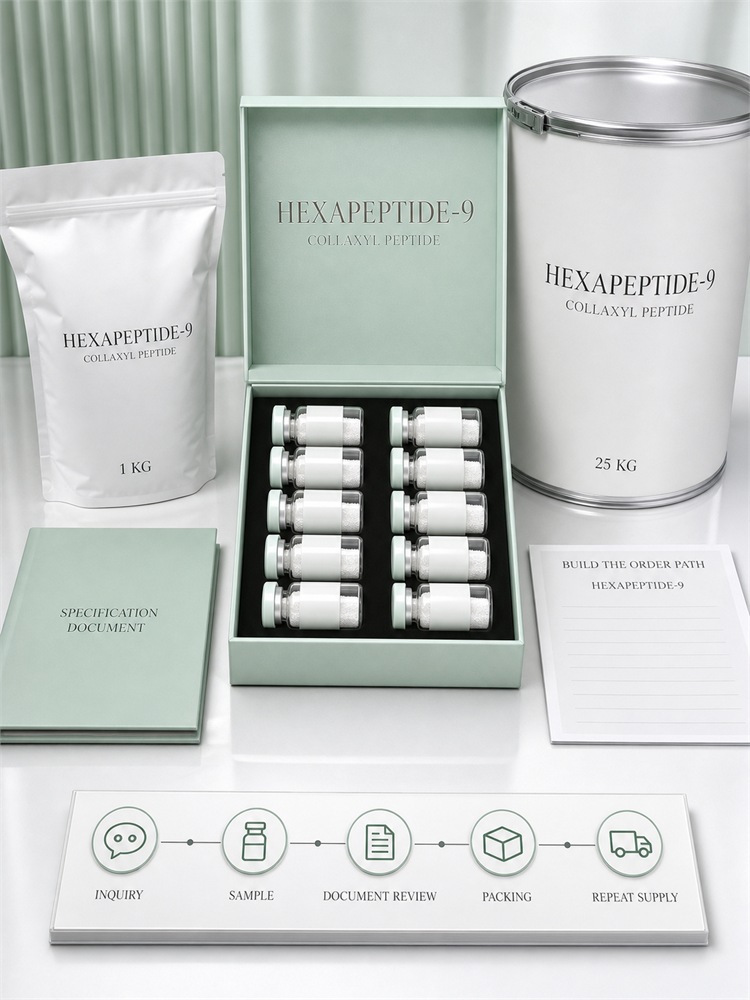 Hexapeptide-9 Collaxyl Peptide Powder for Specialty Active Ingredient Sourcing product detail image 9