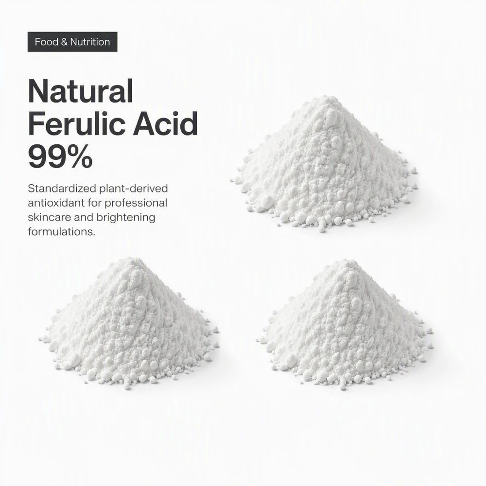 Natural Ferulic Acid 99% product sourcing presentation
