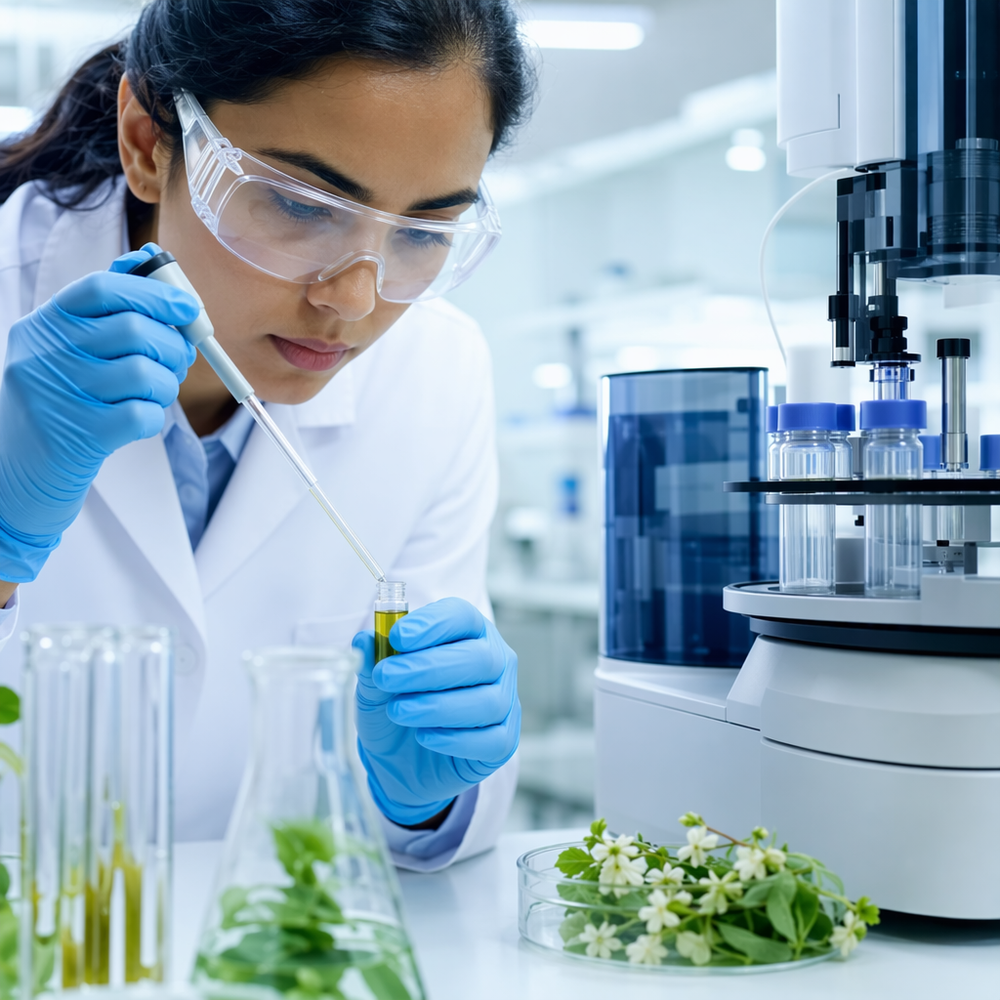 Bacopa Monnieri Extract quality document and testing discussion concept