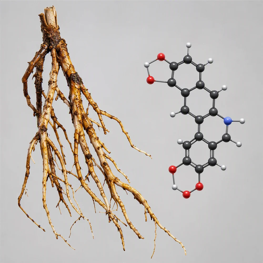 Berberine HCl 98% ingredient and specification presentation