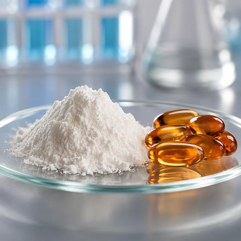 Liposomal Urolithin A Softgels ingredient and specification presentation