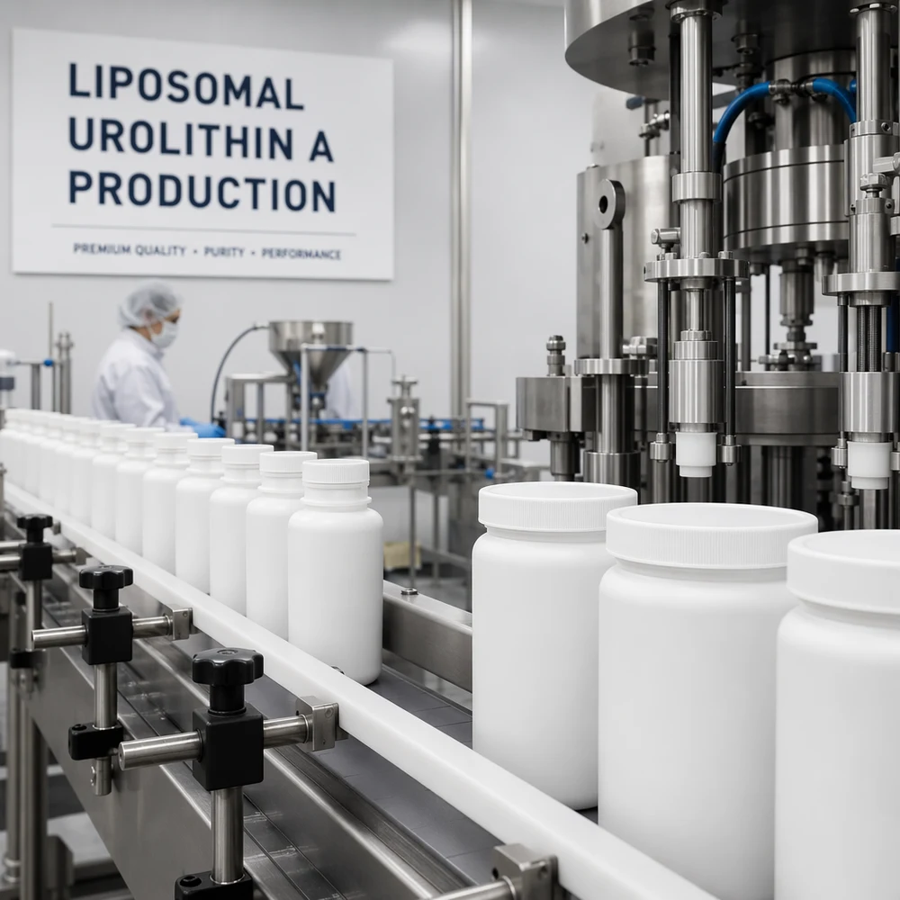 Liposomal Urolithin A Softgels packaging and supply presentation
