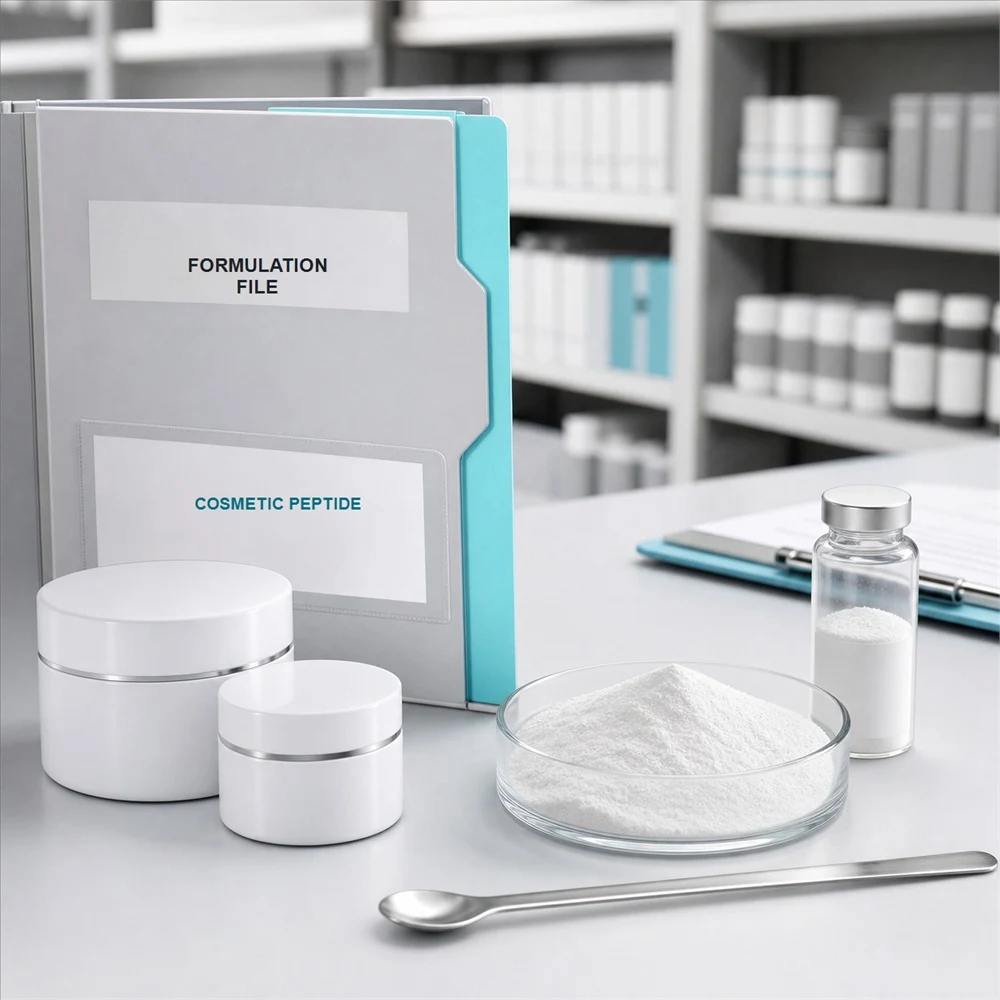 Oligopeptide-1 product format presentation
