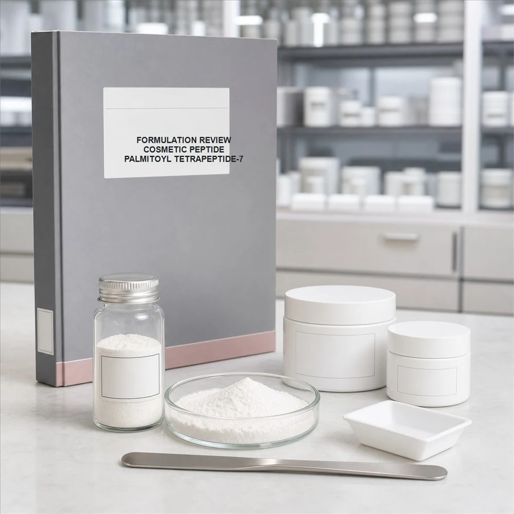 Palmitoyl Tetrapeptide-7 product format presentation
