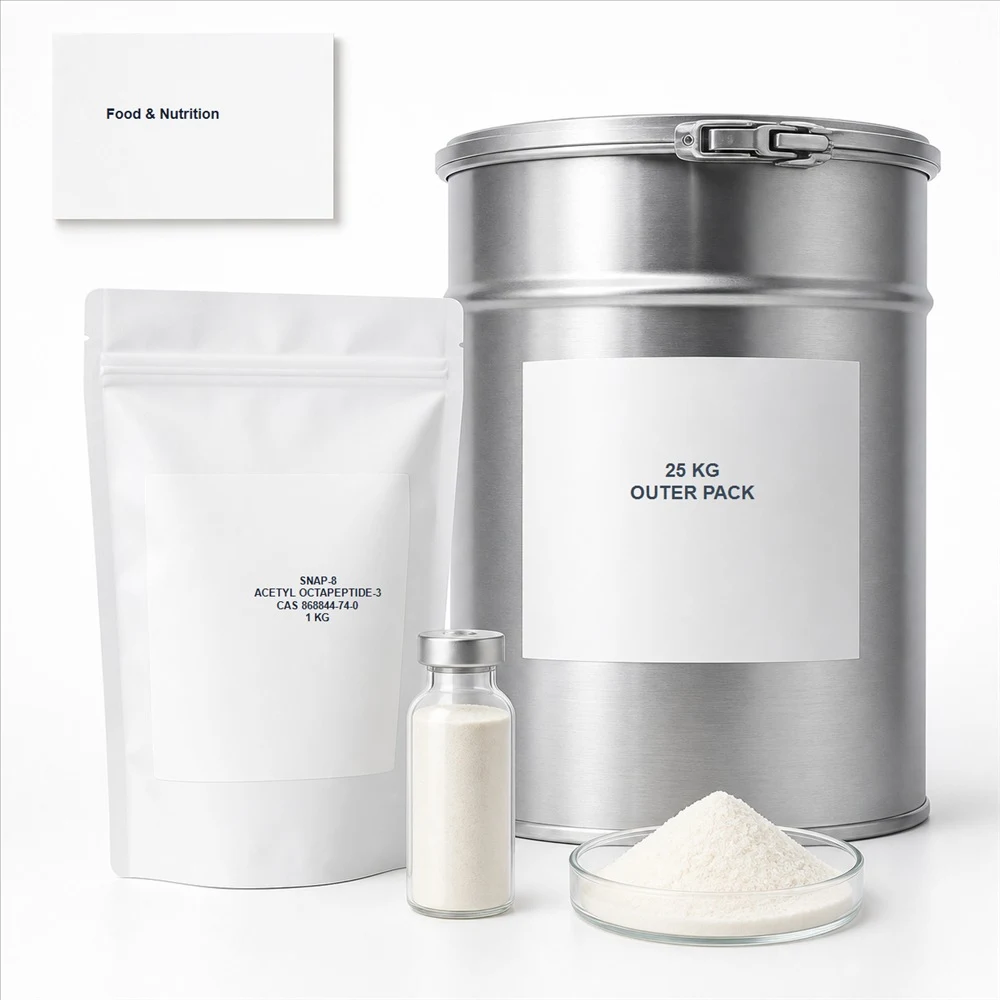 Peptide and specialty active ingredient sourcing options