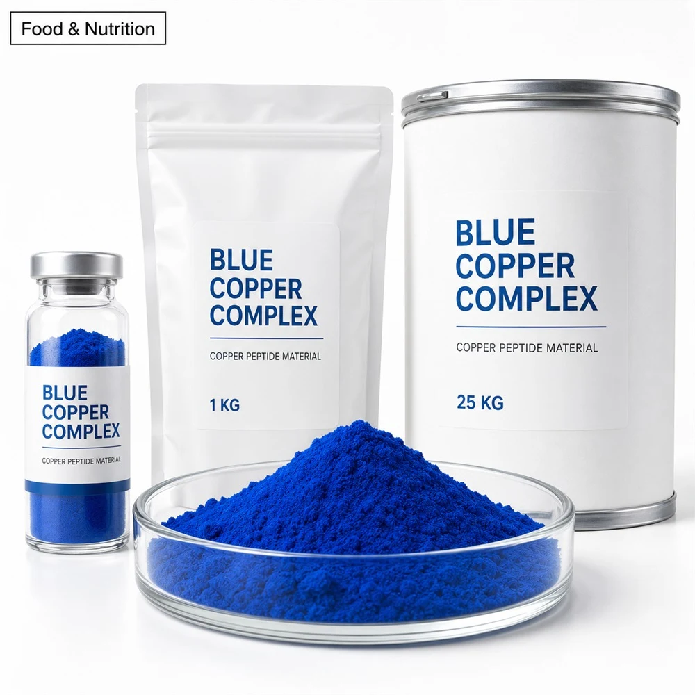 Blue Copper Complex Powder for Specialty Active Ingredient Sourcing product main image