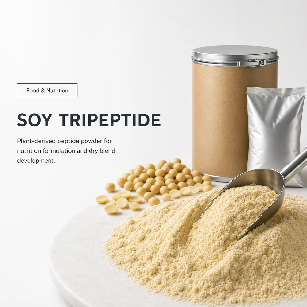Soy Tripeptide Powder for Peptide Ingredient Sourcing
