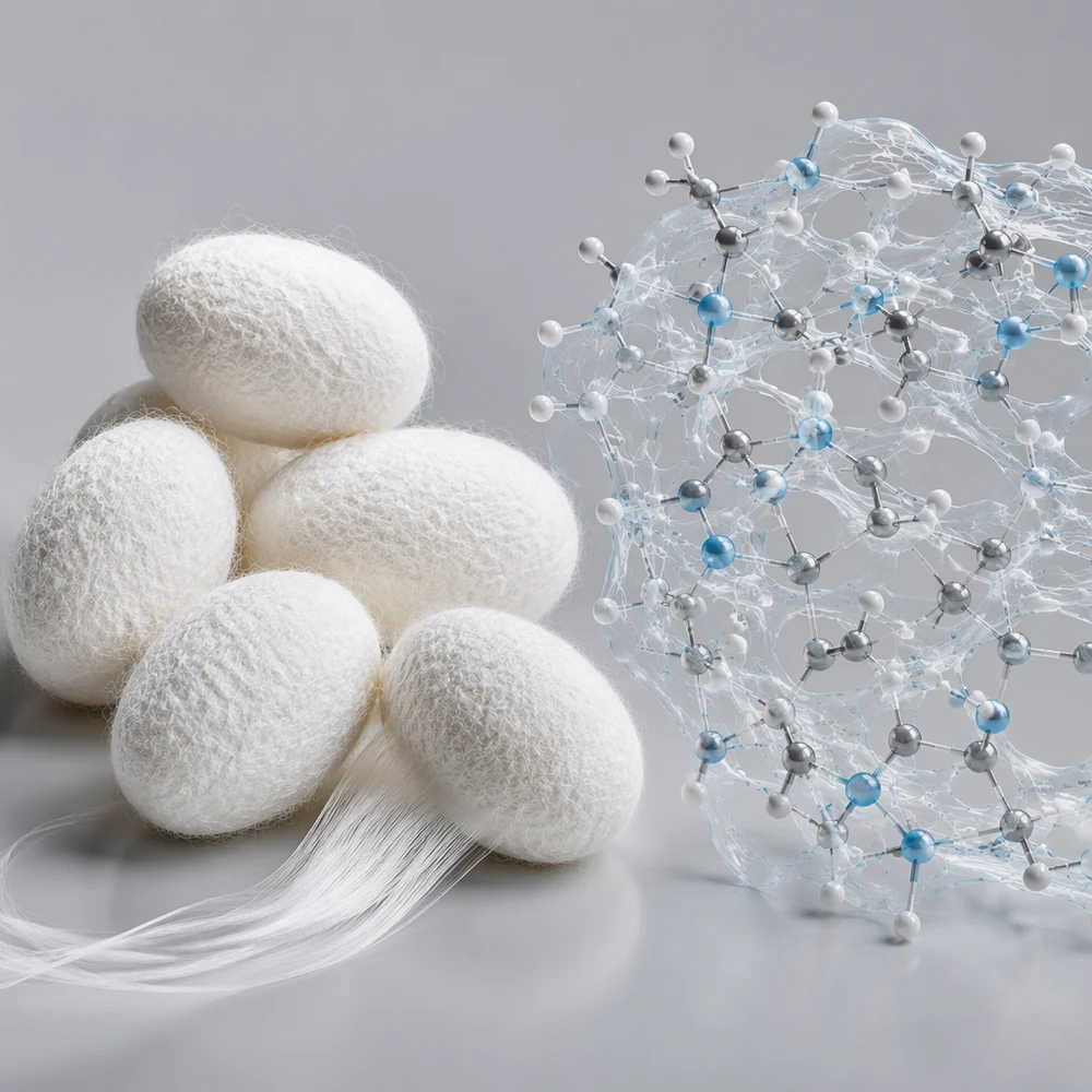 Silk Fibroin Peptide ingredient and specification presentation