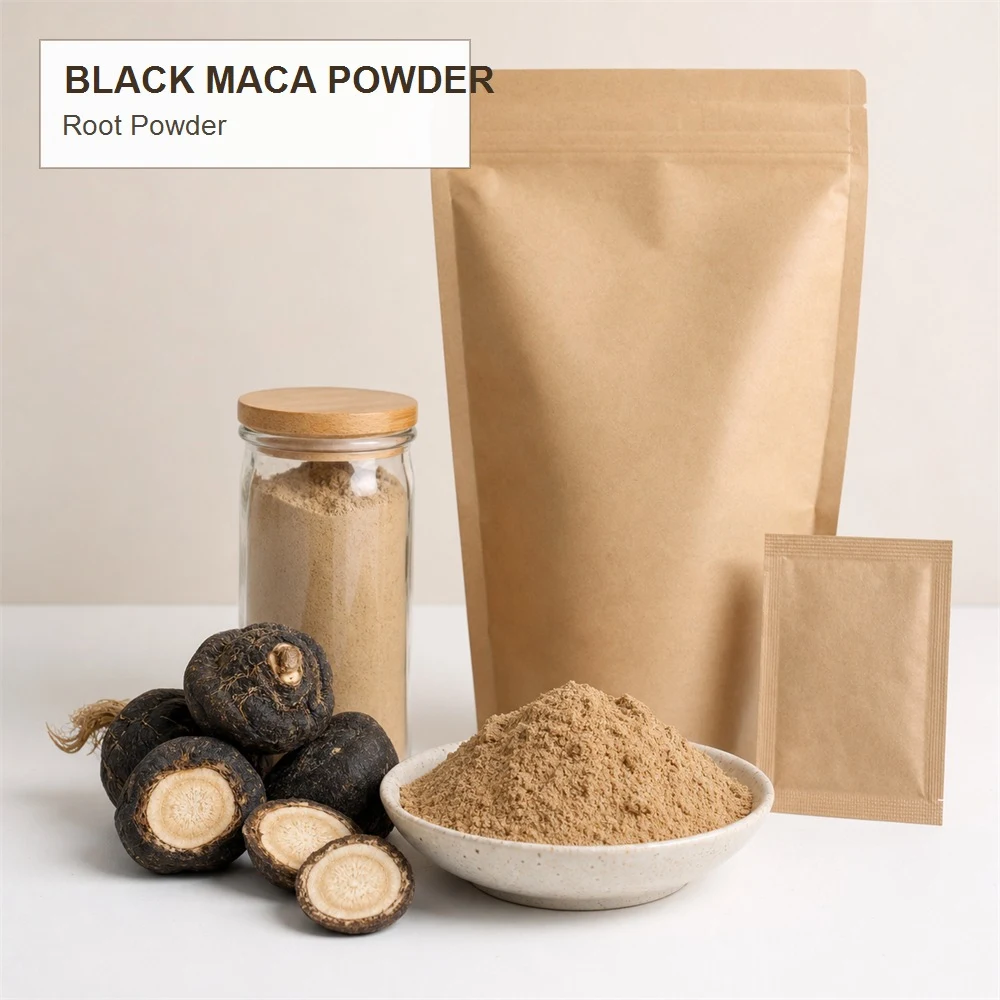 Black Maca Powder product sourcing presentation
