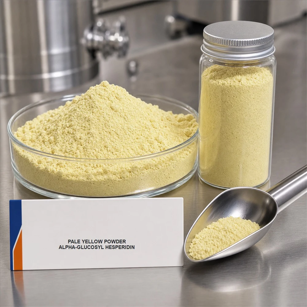 Alpha Glucosyl Hesperidin packaging and supply presentation
