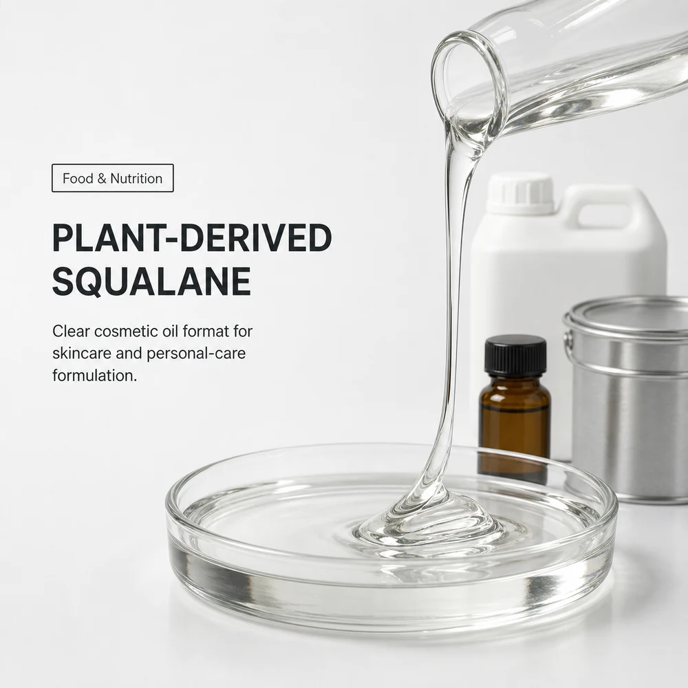 Plant-Derived Squalane product sourcing presentation