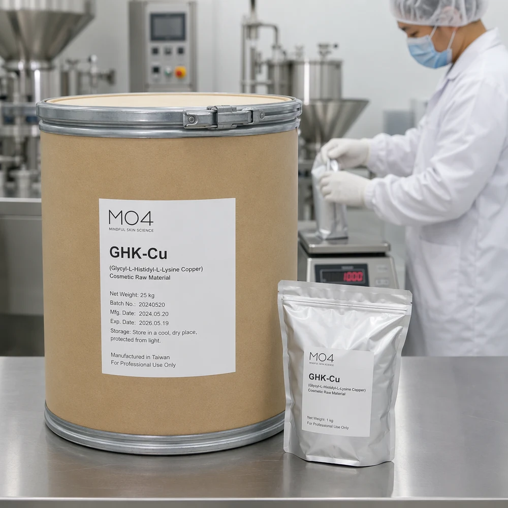Copper Tripeptide-1 for Advanced Cosmetic Formulations packaging and supply presentation
