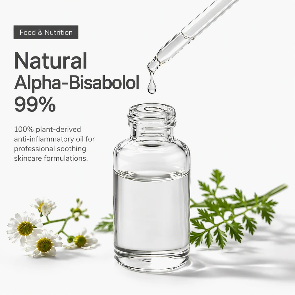 Natural Bisabolol 99% for High-Purity Cosmetic Projects product sourcing presentation