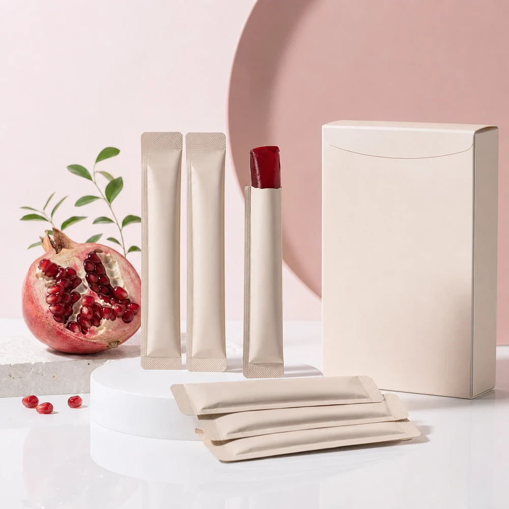 Fish Collagen and Pomegranate Jelly Stick OEM/ODM Project product sourcing presentation