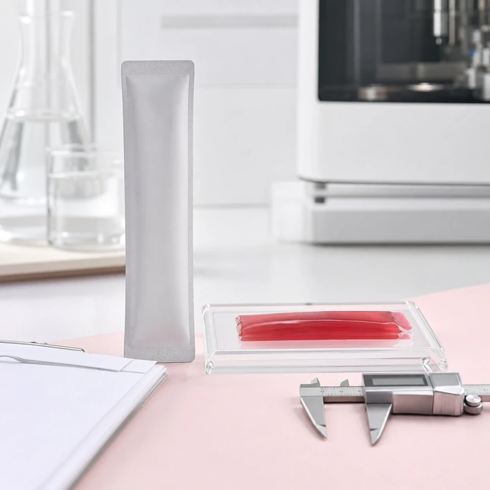 Fish Collagen and Pomegranate Jelly Stick OEM/ODM Project packaging and supply presentation