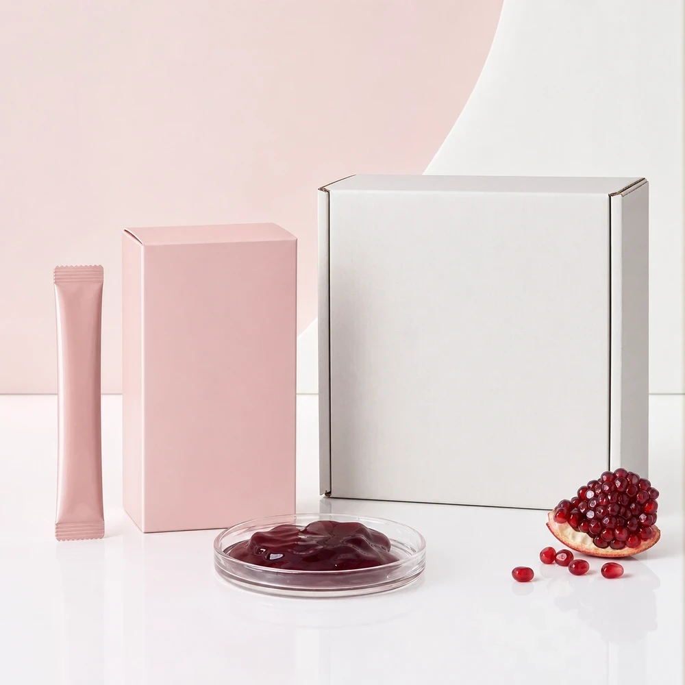 Fish Collagen and Pomegranate Jelly Stick OEM/ODM Project quality and documentation presentation