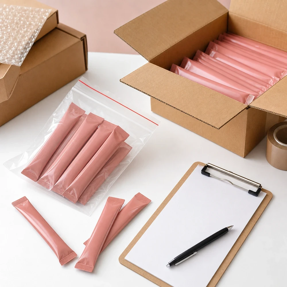Fish Collagen and Pomegranate Jelly Stick OEM/ODM Project application and project presentation