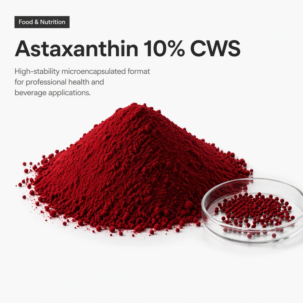 Astaxanthin 10% Microencapsulated Powder product sourcing presentation