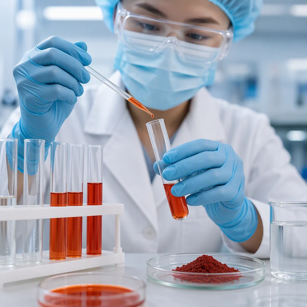 Astaxanthin 10% Microencapsulated Powder quality and documentation presentation