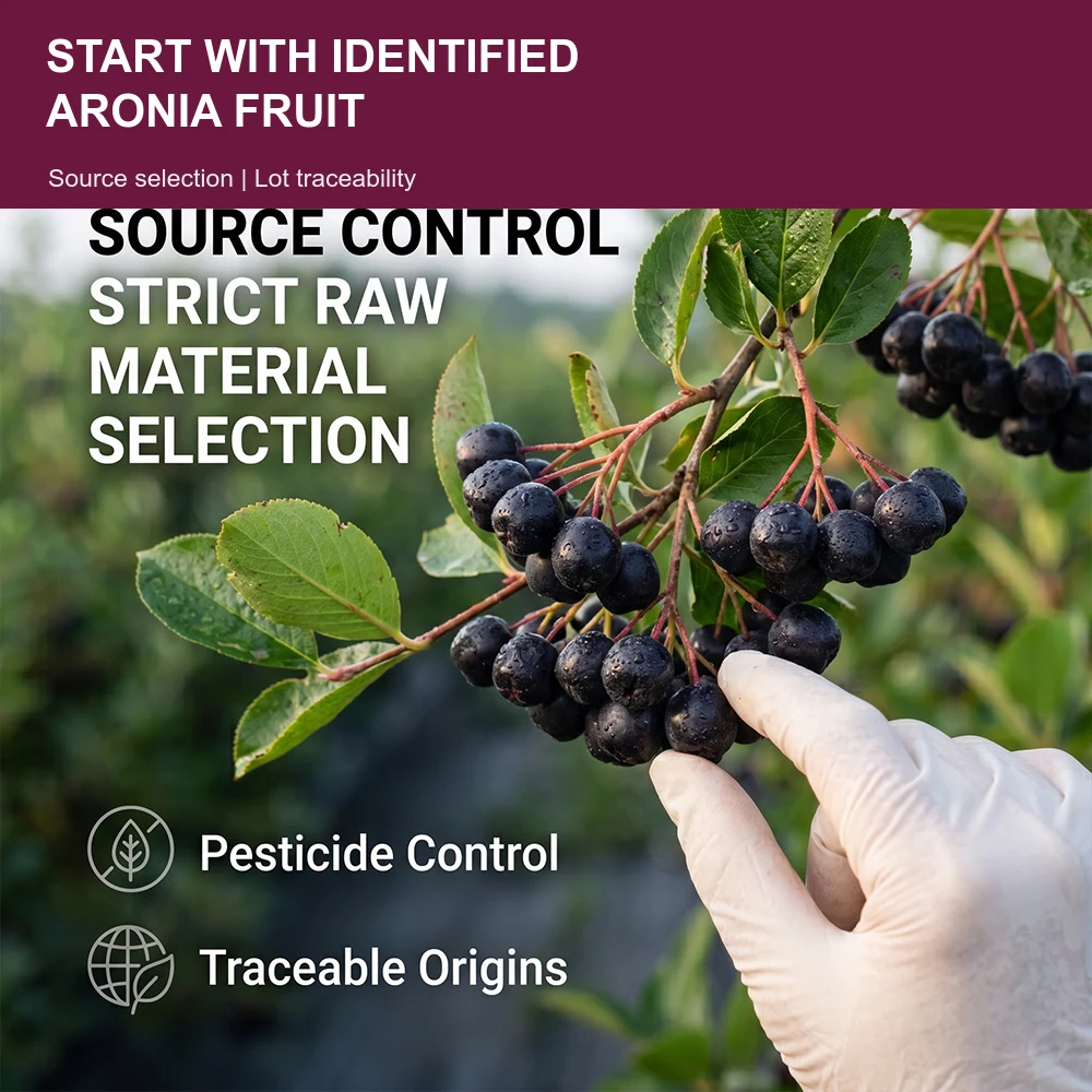 Aronia Berry Powder product format presentation