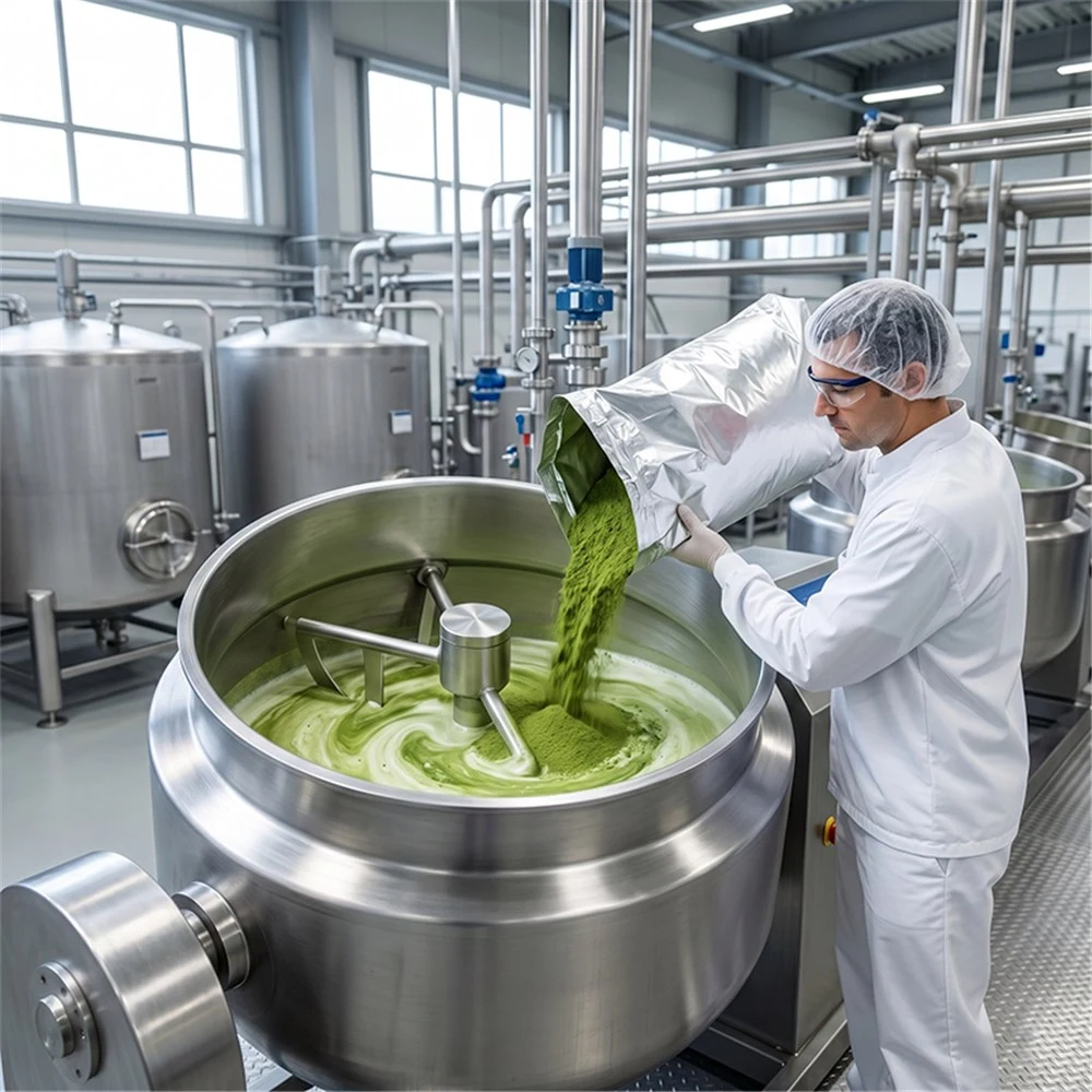Matcha Extract Herbal Project Option ingredient and specification presentation