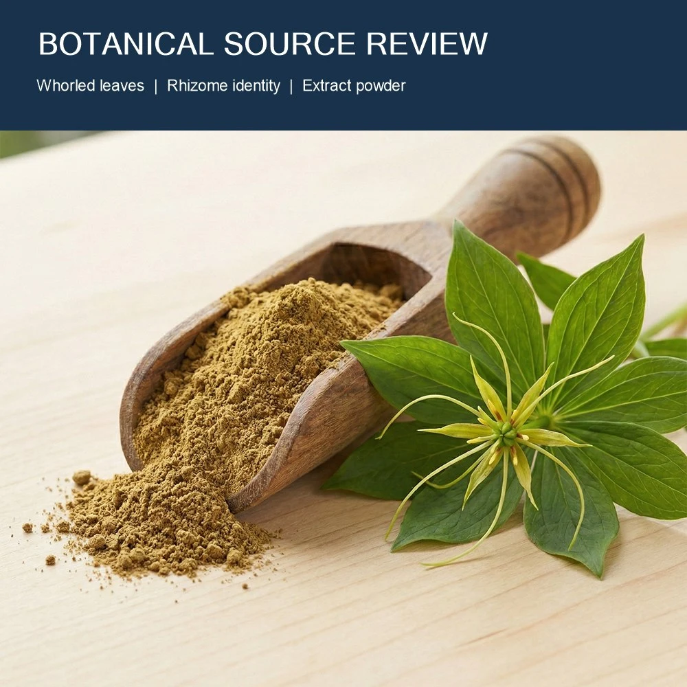 Paris Polyphylla Botanical Ingredient quality and documentation presentation