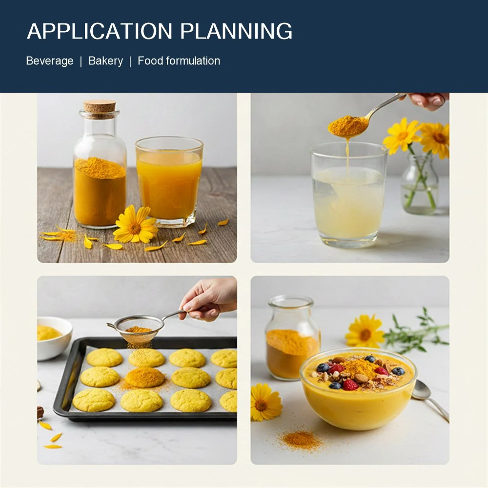Marigold Extract product format presentation