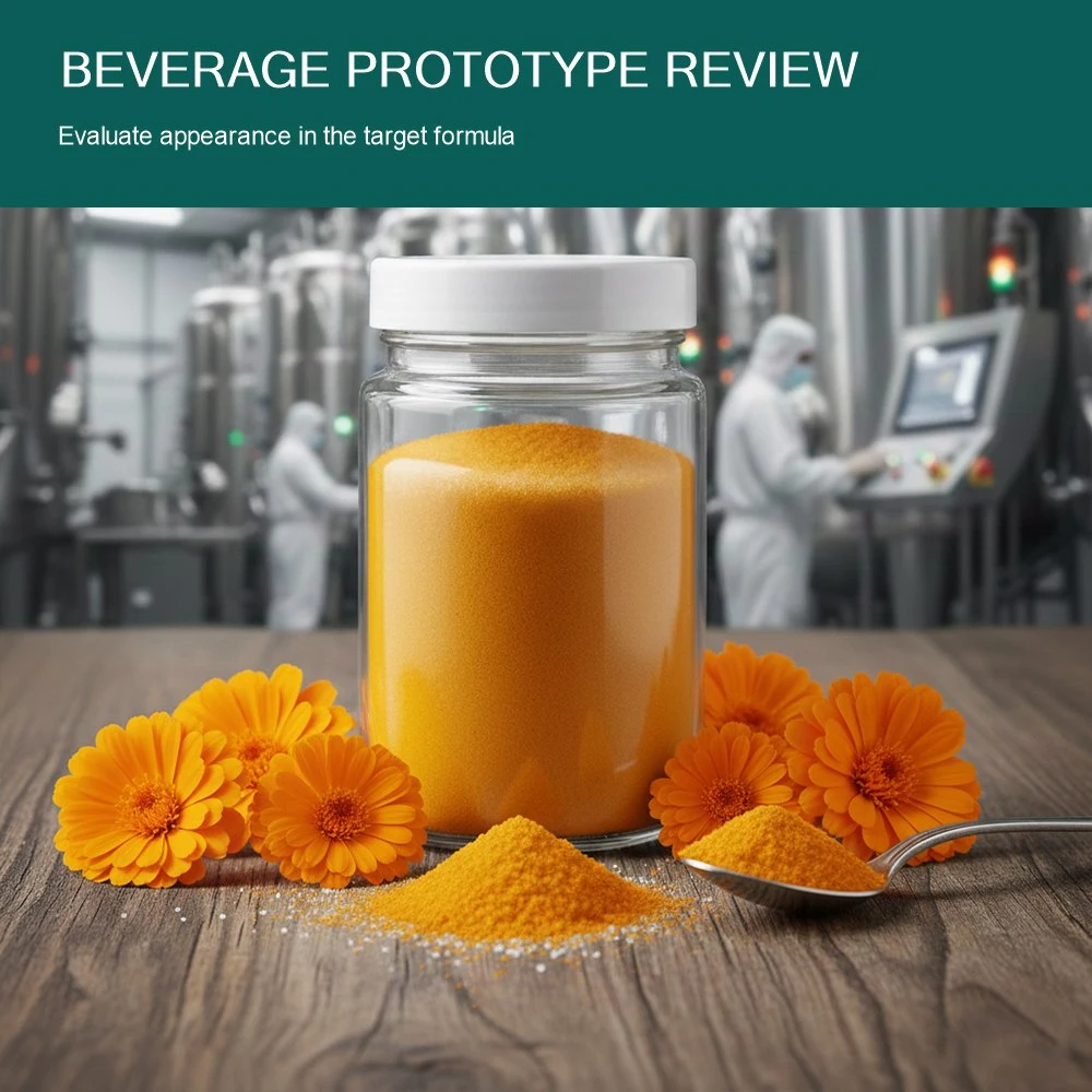 Marigold Extract packaging and supply presentation