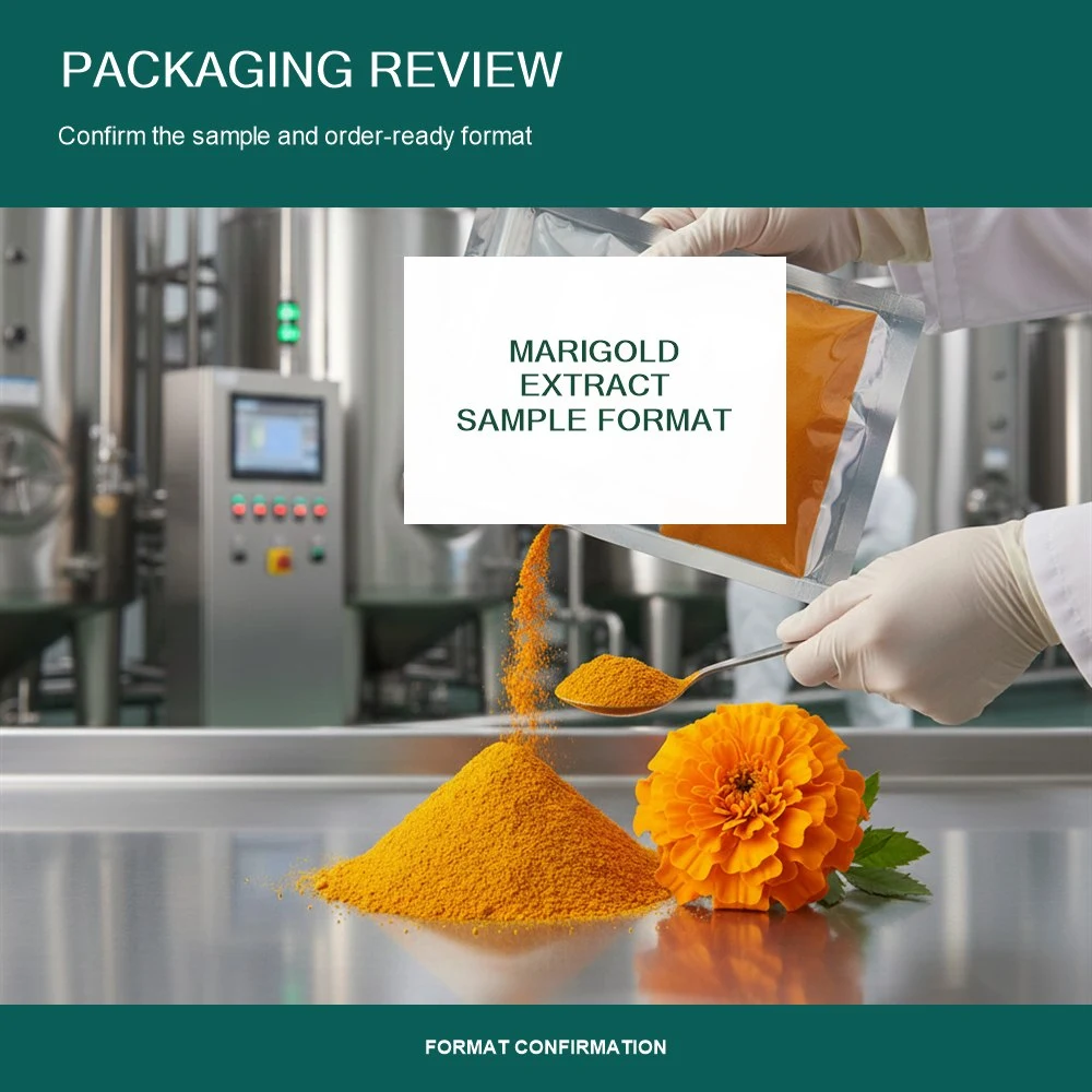 Marigold Extract application and project presentation