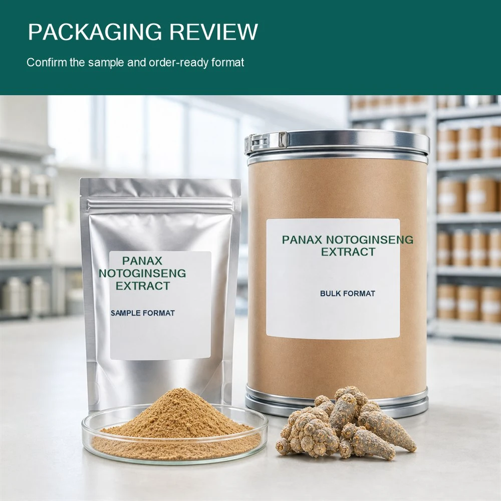 Panax Notoginseng Extract application and project presentation
