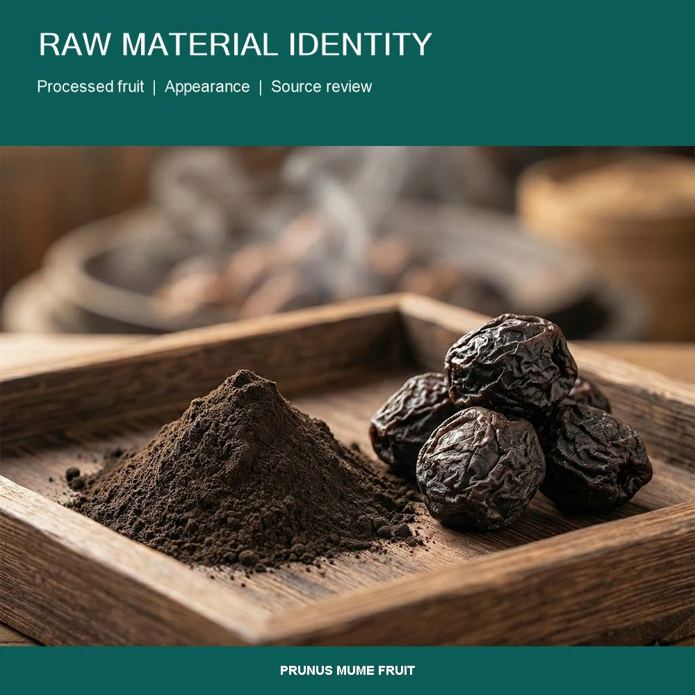 Prunus Mume Fruit Extract ingredient and specification presentation