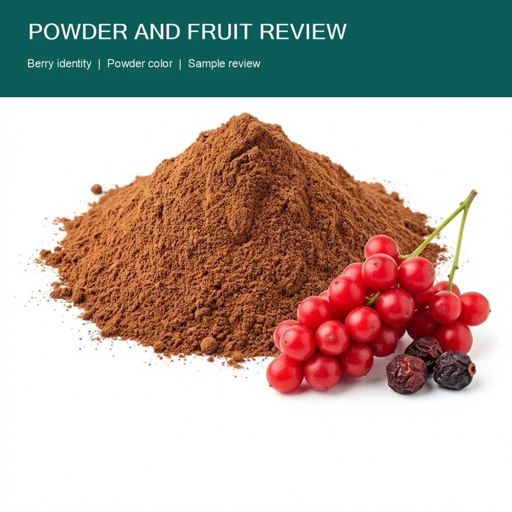 Five-Flavor Berry Extract ingredient and specification presentation