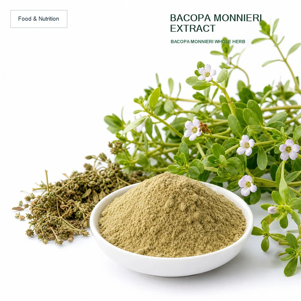 Bacopa Monnieri Leaf Extract product sourcing presentation