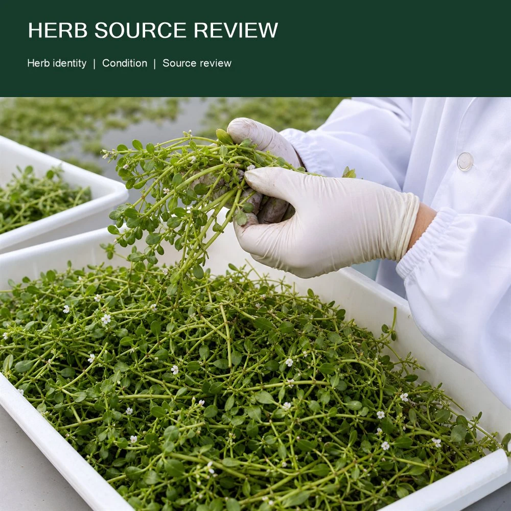 Bacopa Monnieri Leaf Extract ingredient and specification presentation