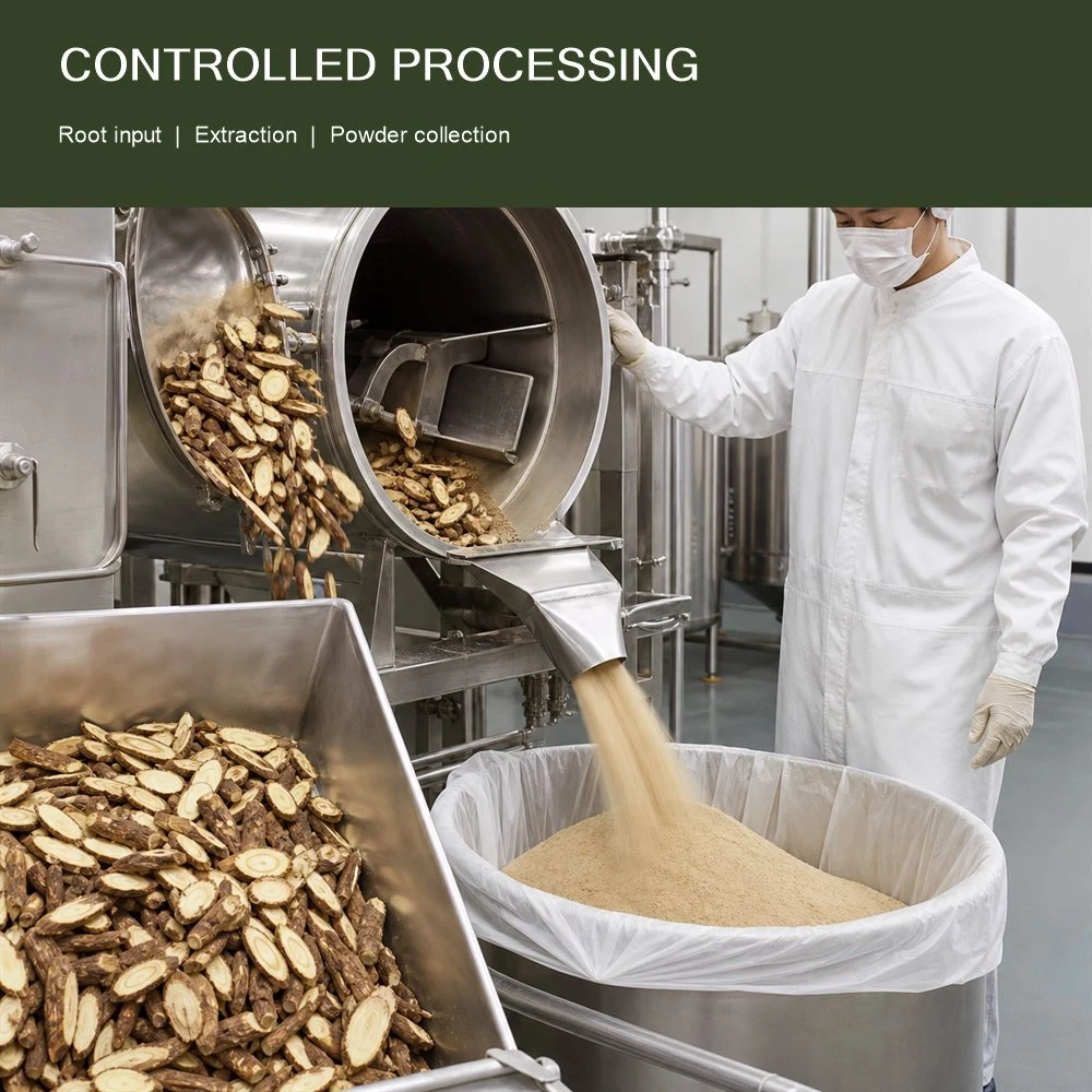 Glycyrrhiza Glabra Root Extract packaging and supply presentation