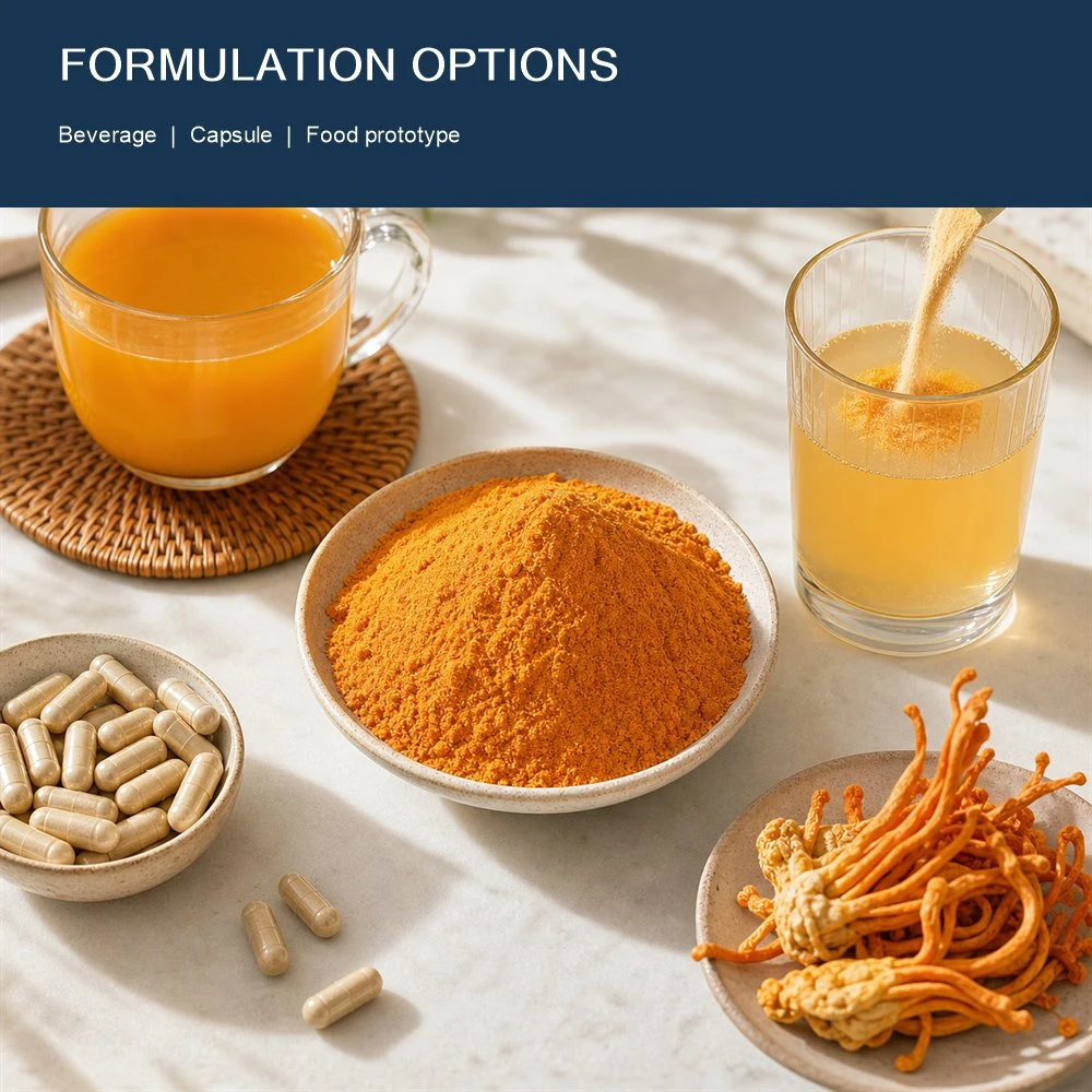 Cordyceps Mushroom Powder quality and documentation presentation