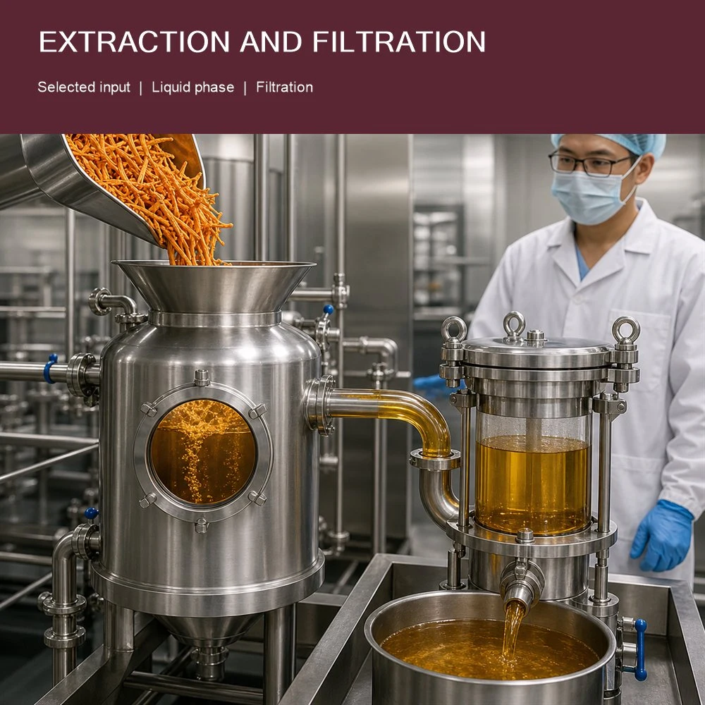 Cordyceps Extract product format presentation
