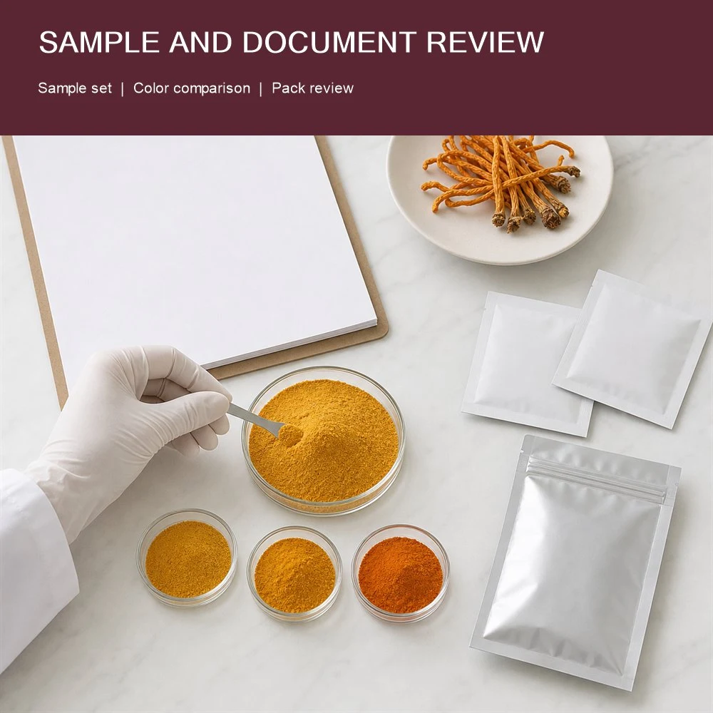 Cordyceps Extract application and project presentation