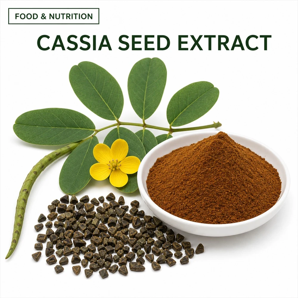 Cassia Seed Extract product sourcing presentation