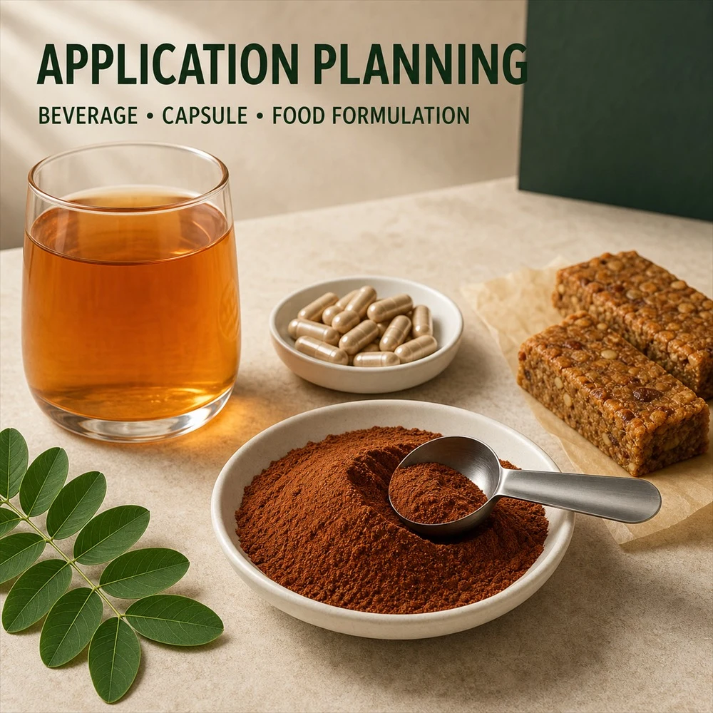 Cassia Seed Extract quality and documentation presentation