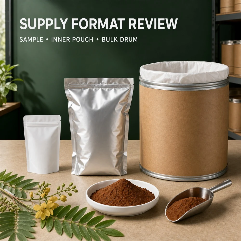 Cassia Seed Extract application and project presentation